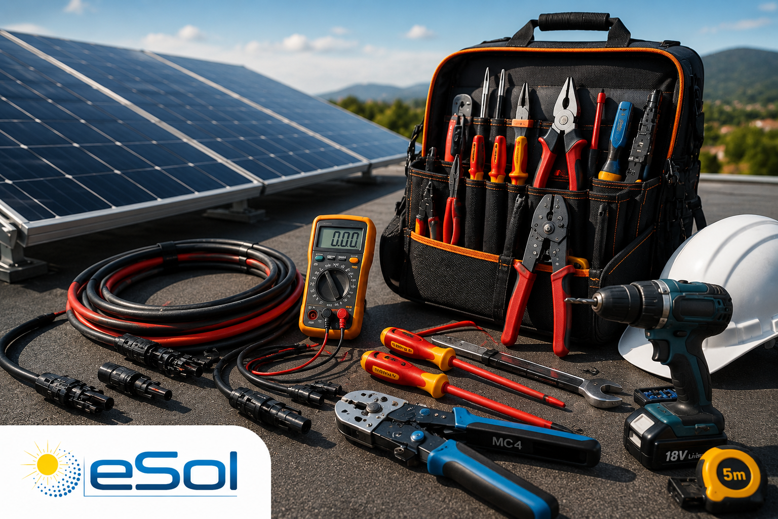 Scule și echipamente profesionale pentru instalatori fotovoltaice — ce ai nevoie în trusa de lucru în 2026